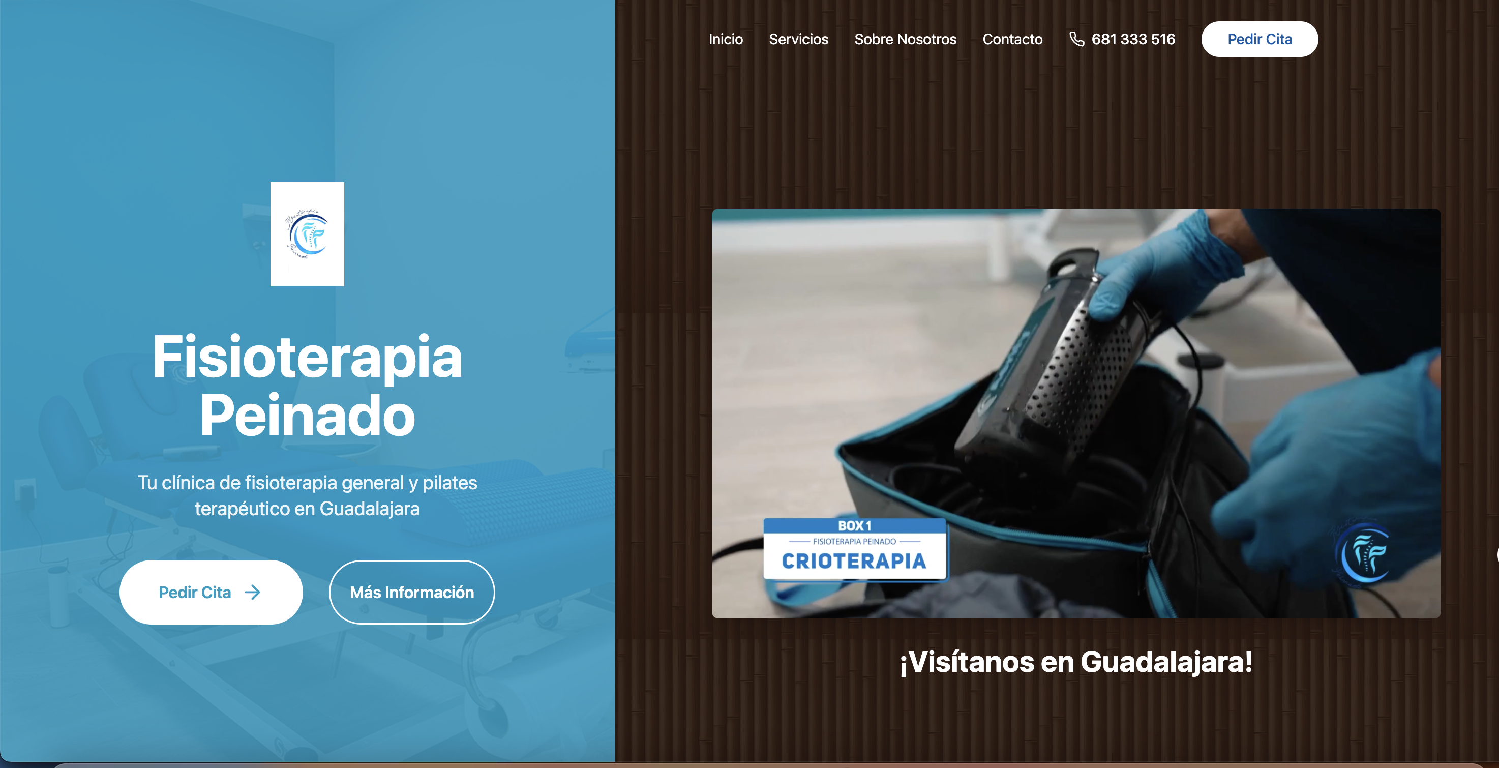 Physiotherapy Clinic Website